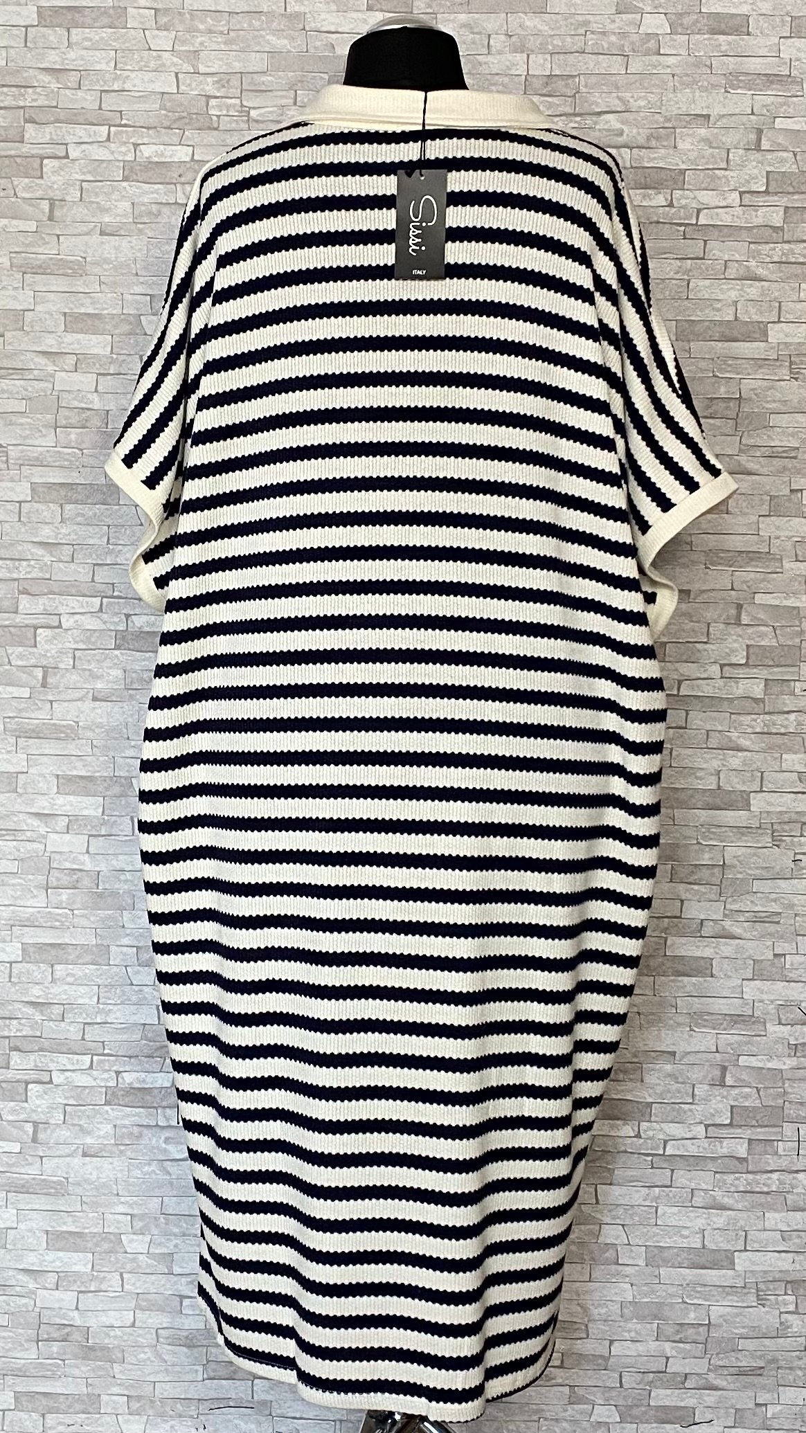 dzianinowa sukienka w paski dzianinowa sukienka w paski