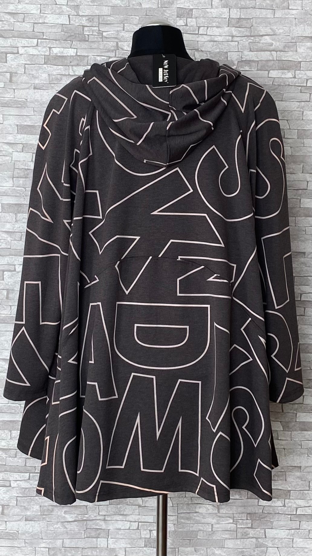 rozpinany blezer new jersey fashion z kapturem rozpinany blezer new jersey fashion z kapturem