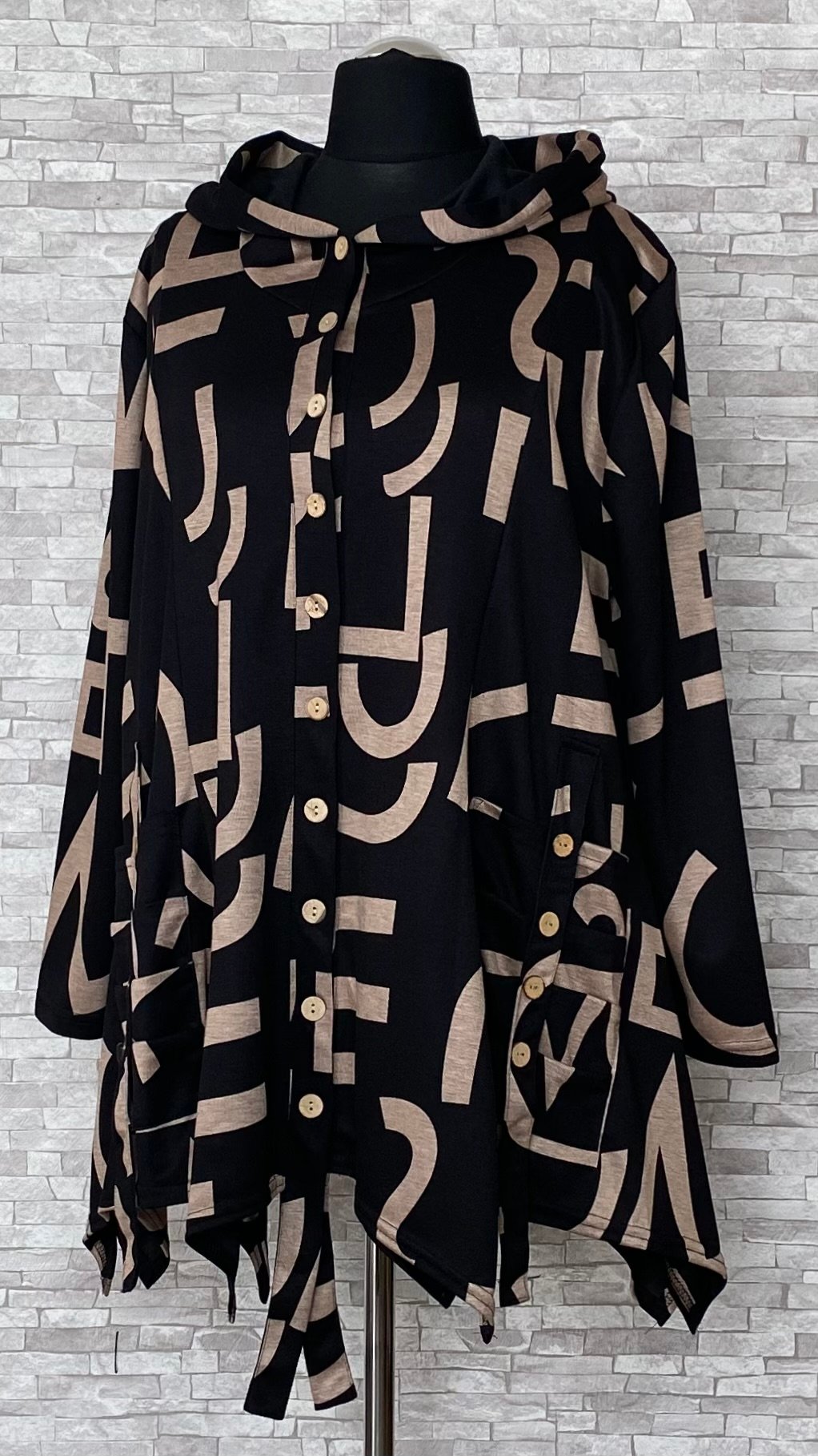 rozpinany blezer new jersey fashion z kapturem rozpinany blezer new jersey fashion z kapturem