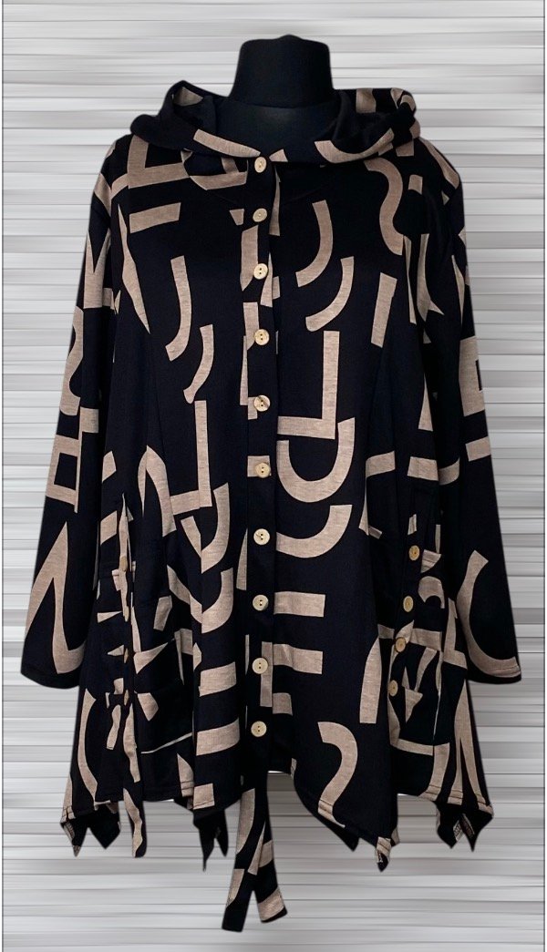 rozpinany blezer new jersey fashion z kapturem rozpinany blezer new jersey fashion z kapturem