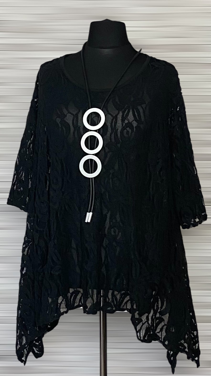 koronkowa tunika moonshine mode z kieszeniami koronkowa tunika moonshine mode z kieszeniami