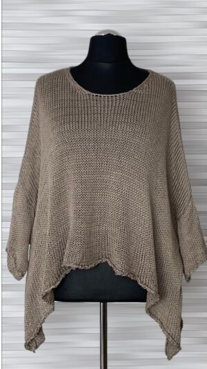 dzianinowy sweter moonshine mode