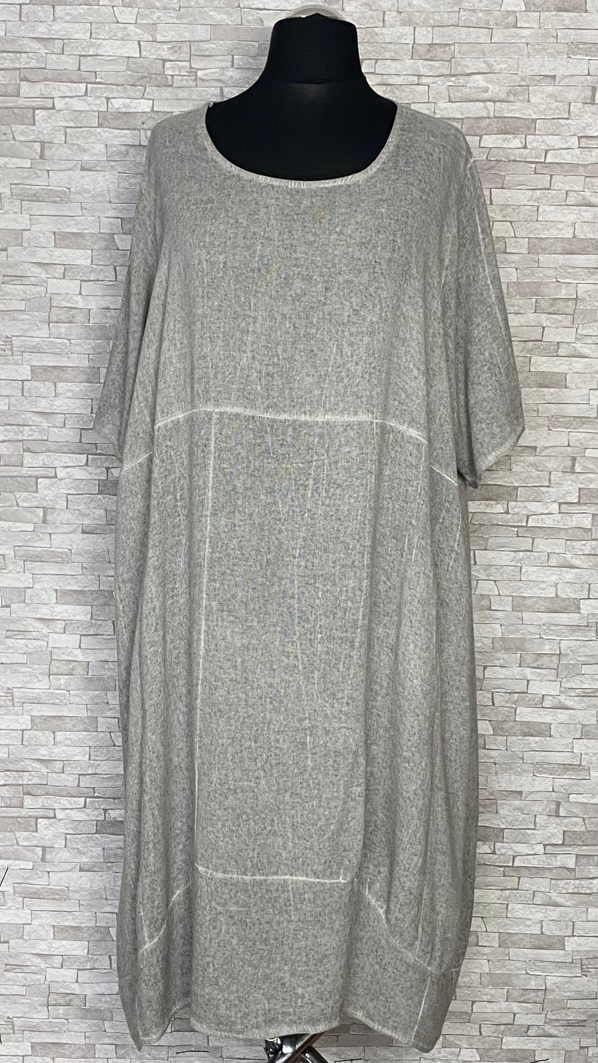 wiskozowo lniana sukienka moonshine mode z kieszeniami wiskozowo lniana sukienka moonshine mode z kieszeniami