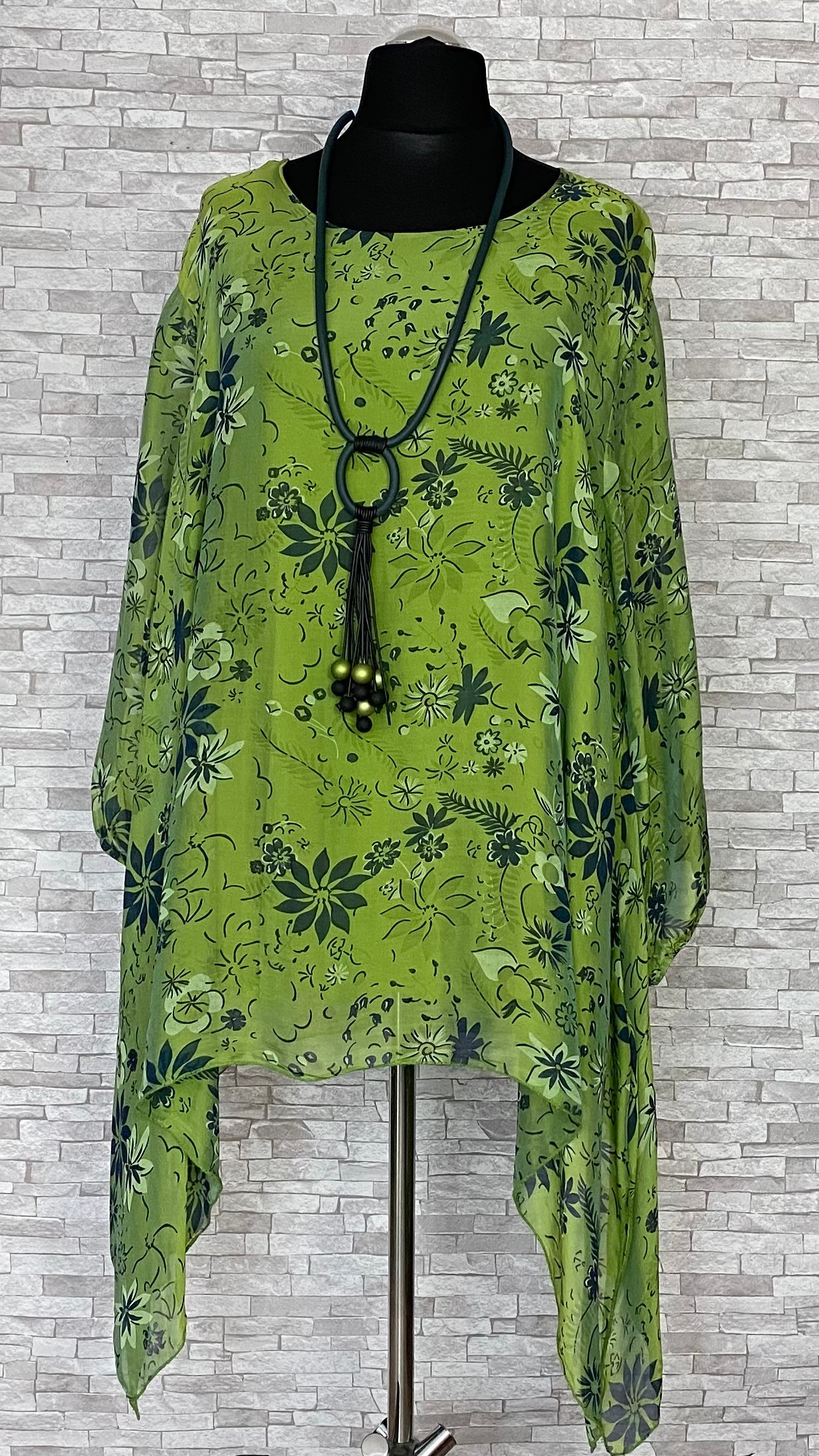 wiskozowo jedwabna tunika moonshine mode na podszewce wiskozowo jedwabna tunika moonshine mode na podszewce