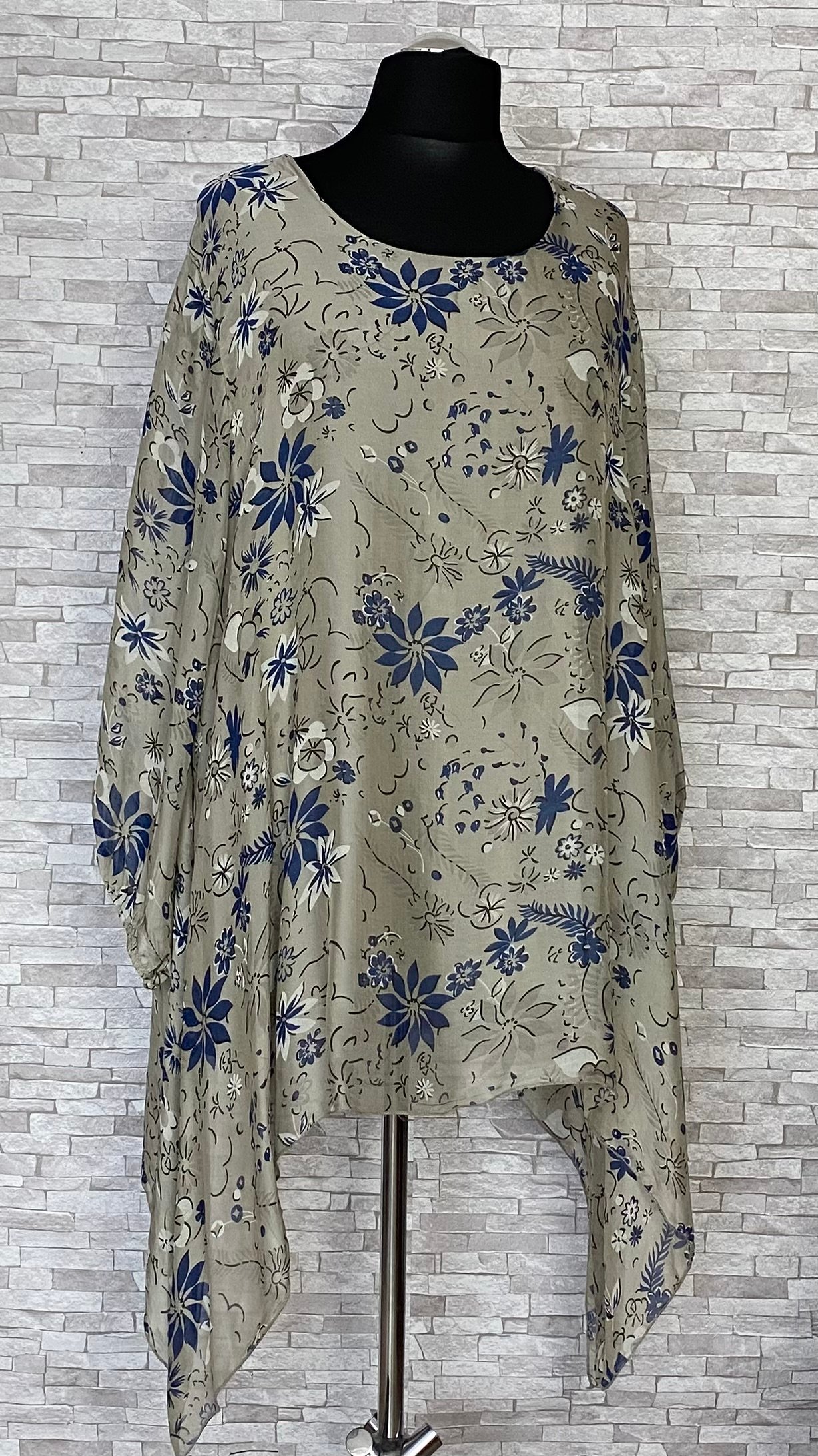 wiskozowo jedwabna tunika moonshine mode na podszewce wiskozowo jedwabna tunika moonshine mode na podszewce