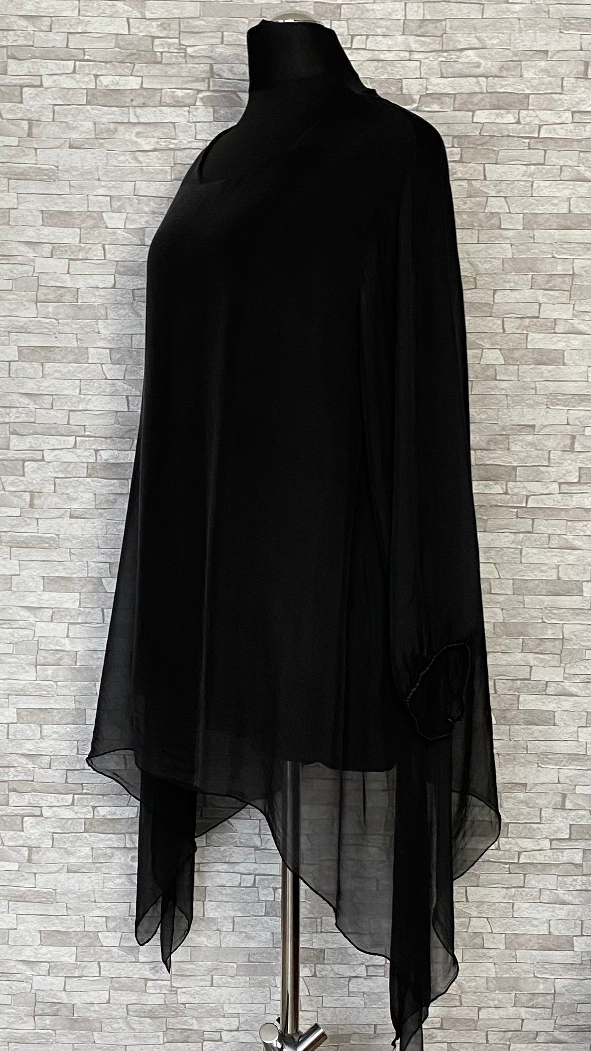 wiskozowo jedwabna tunika moonshine mode na podszewce wiskozowo jedwabna tunika moonshine mode na podszewce