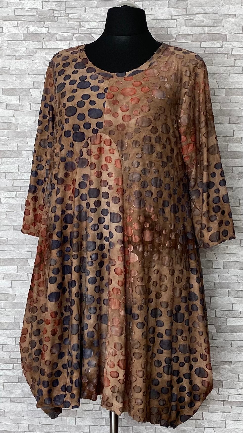 tunika new jersey fashion w ozdobne kółka tunika new jersey fashion w ozdobne kółka