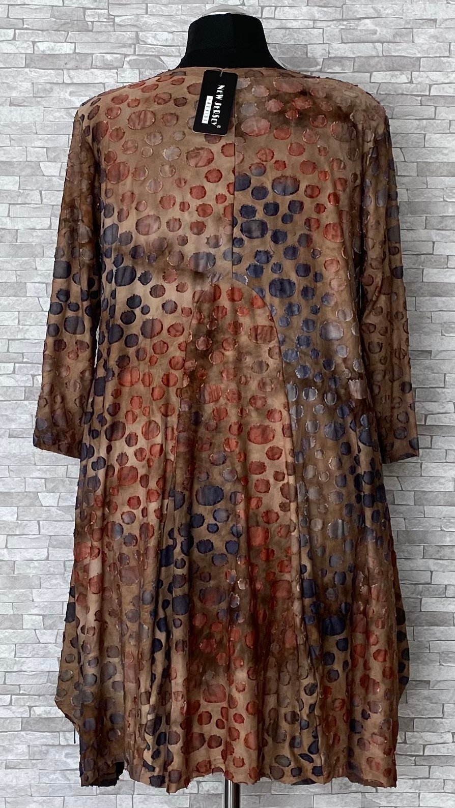 tunika new jersey fashion w ozdobne kółka tunika new jersey fashion w ozdobne kółka