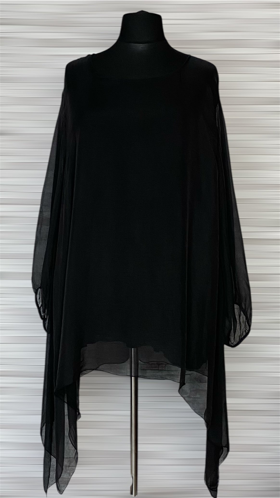 wiskozowo jedwabna tunika moonshine mode na podszewce wiskozowo jedwabna tunika moonshine mode na podszewce