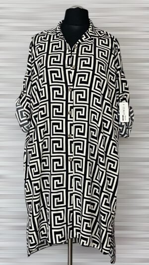 Home rozpinana koszula we wzory