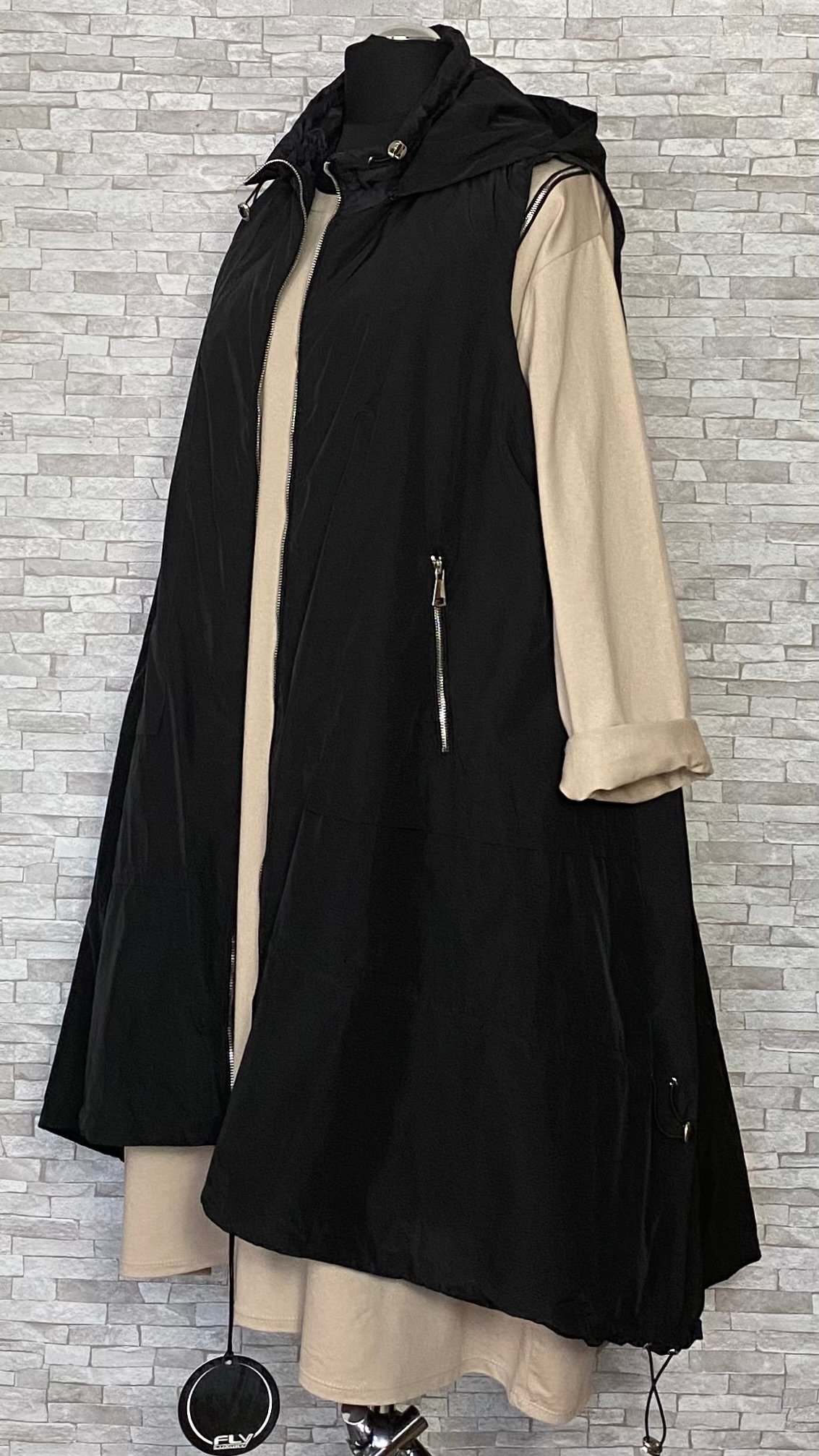 długa kamizelka damska z kapturem (kopia) długa kamizelka damska z kapturem (kopia)