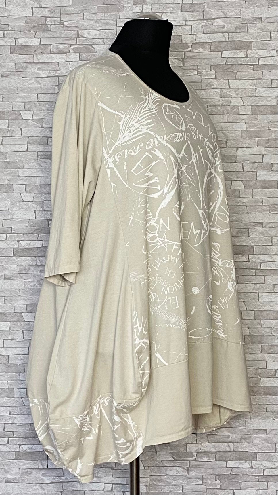 bawełniana tunika moonshine mode z szerszym dołem bawełniana tunika moonshine mode z szerszym dołem