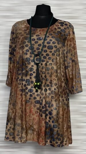 Home tunika new jersey fashion w ozdobne kółka