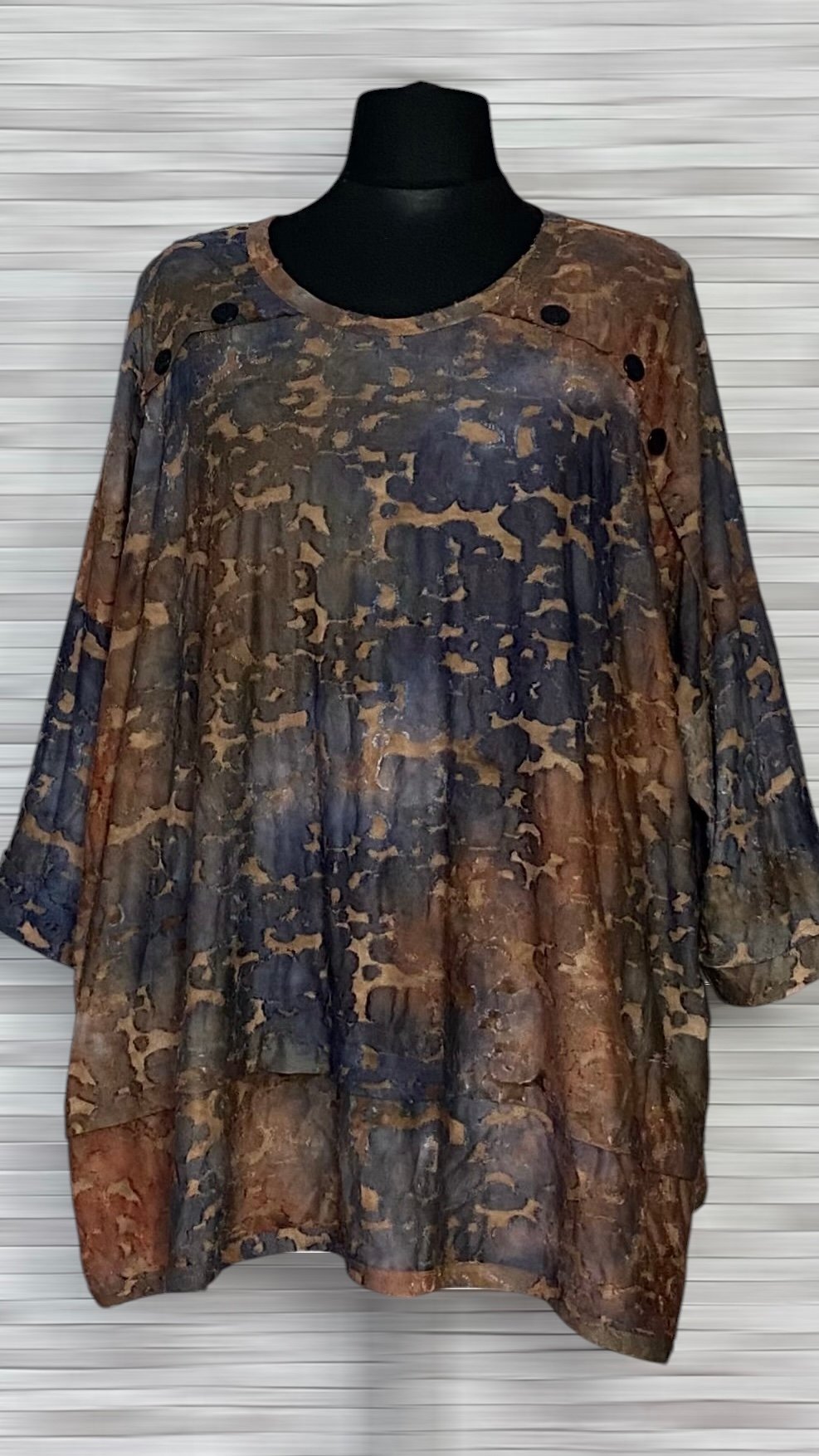 tunika new jersey fashion w łatki tunika new jersey fashion w łatki