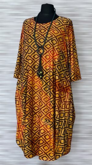 Home sukienka new jersey fashion z kieszeniami