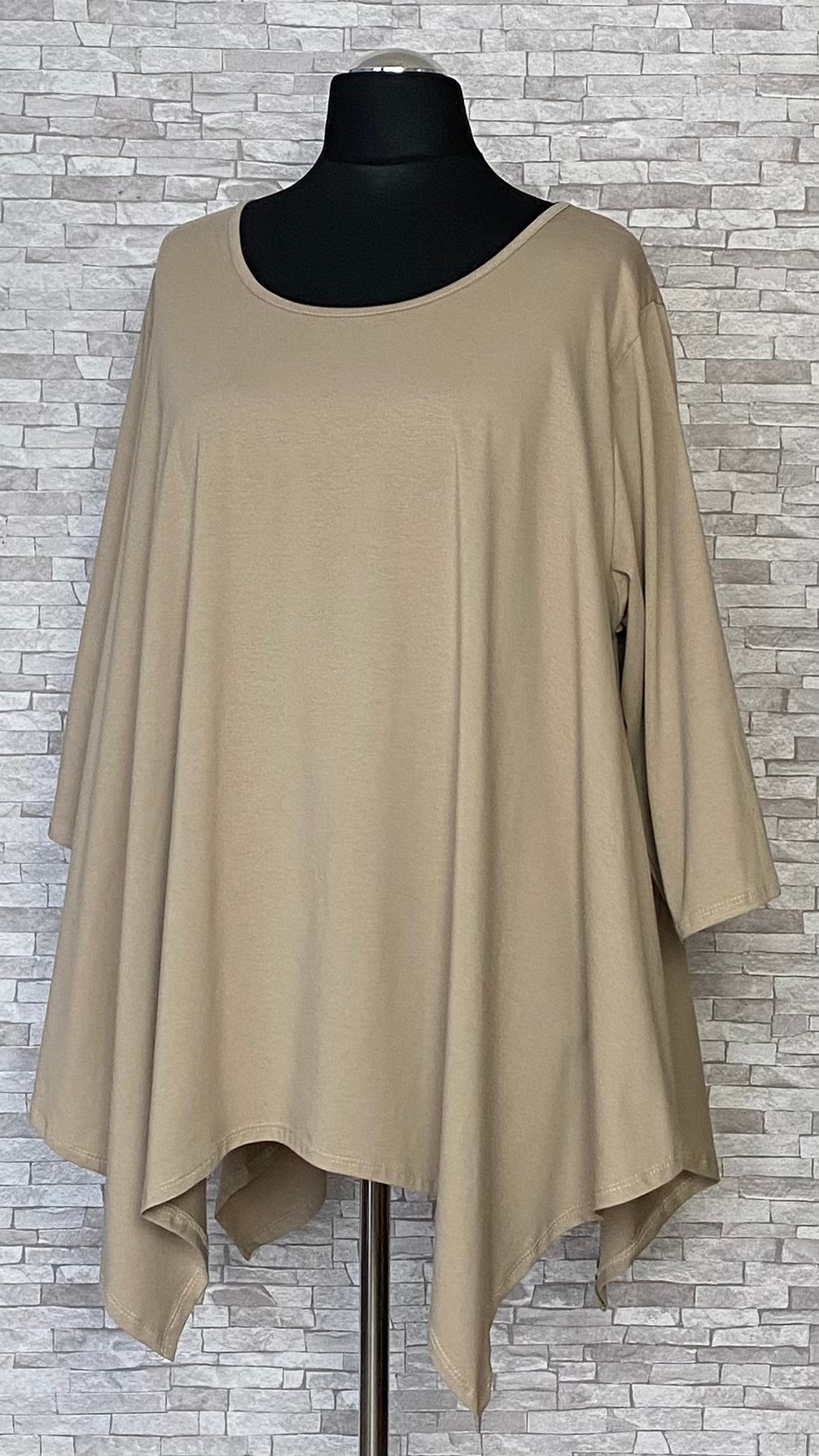 bawełniana tunika moonshine fashion z asymetrycznym dołem bawełniana tunika moonshine fashion z asymetrycznym dołem