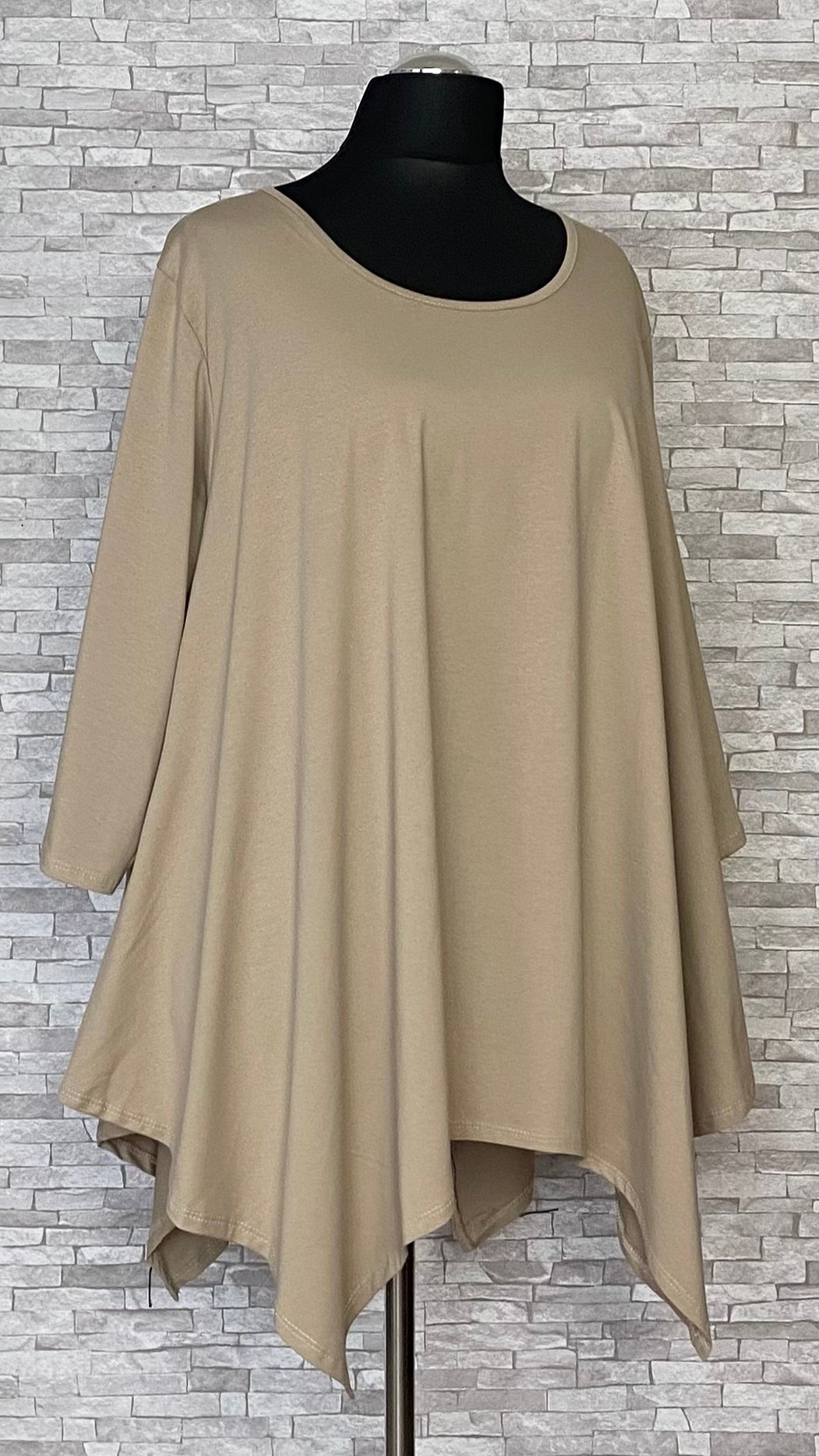 bawełniana tunika moonshine fashion z asymetrycznym dołem bawełniana tunika moonshine fashion z asymetrycznym dołem