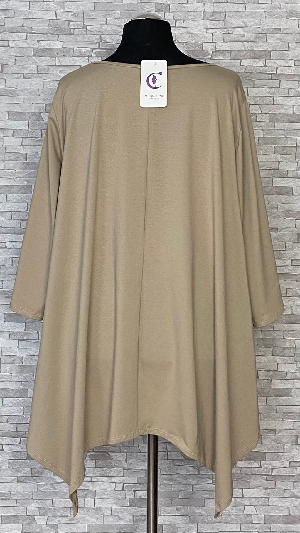 bawełniana tunika moonshine fashion z asymetrycznym dołem bawełniana tunika moonshine fashion z asymetrycznym dołem