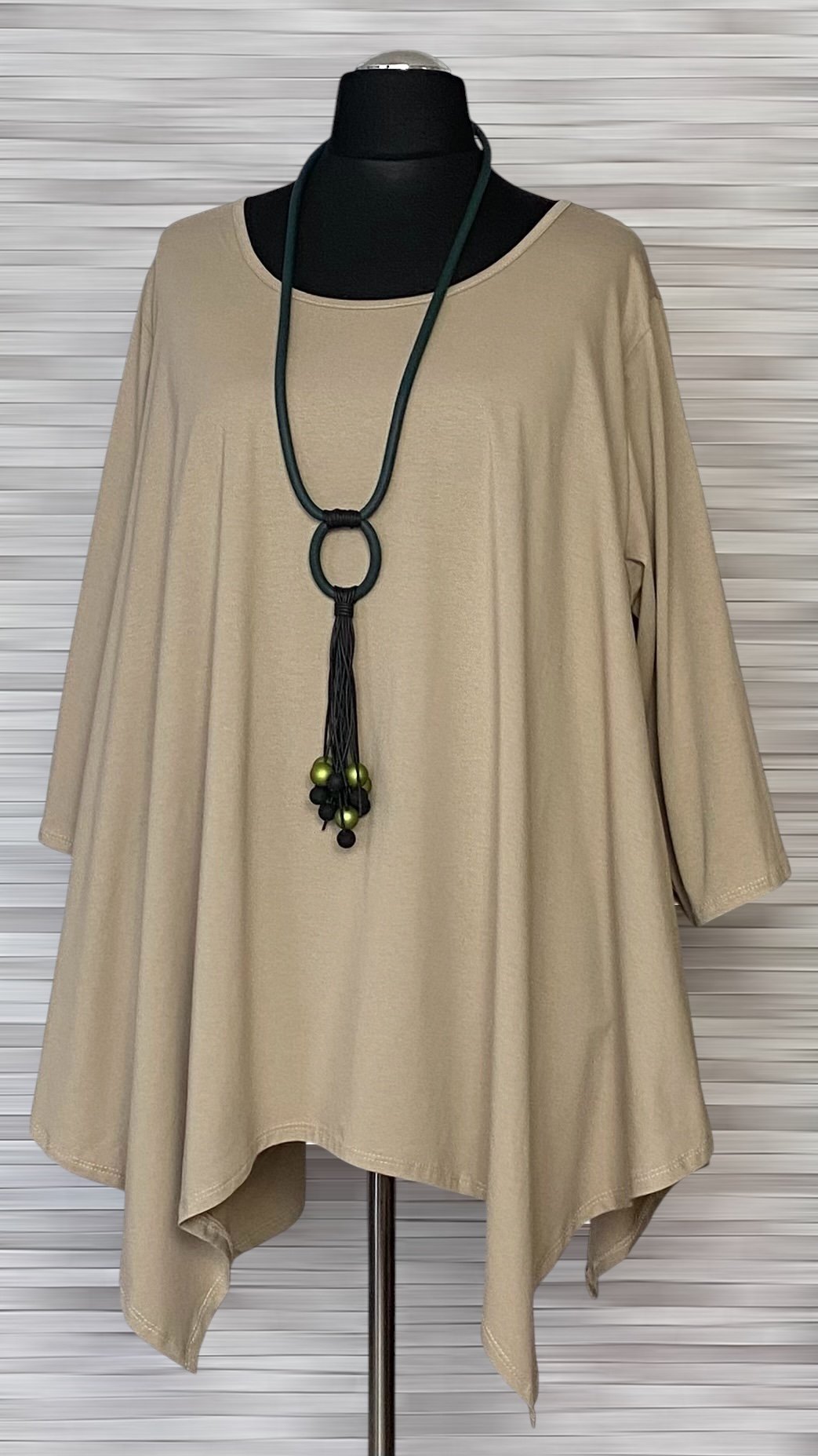 bawełniana tunika moonshine fashion z asymetrycznym dołem bawełniana tunika moonshine fashion z asymetrycznym dołem